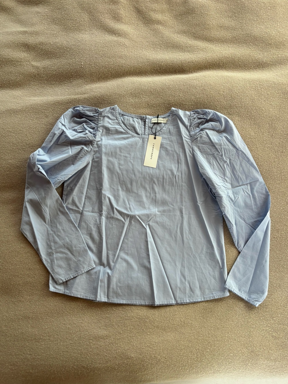 NWT Lanhtropy Celia Poplin Top